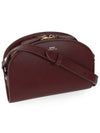 Demi Lune Mini Half Moon Cross Bag Burgundy - A.P.C. - BALAAN 5