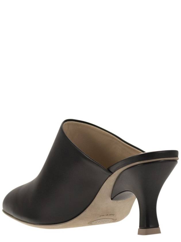 leather sandal heels - TOD'S - BALAAN 4