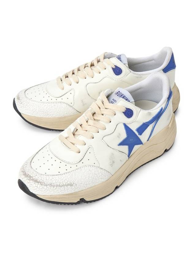 Running Sole Low Top Sneakers White Blue - GOLDEN GOOSE - BALAAN 2