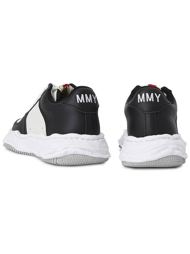 Maison Wayne Original Sole Sneakers A08FW706 BLK WHT Unisex - MIHARA YASUHIRO - BALAAN 6