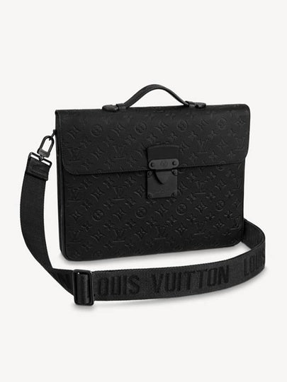 S-Lock Monogram Brief Case Black - LOUIS VUITTON - BALAAN 2