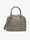 Microssima Small Dome Tote Bag Grey - GUCCI - BALAAN 2