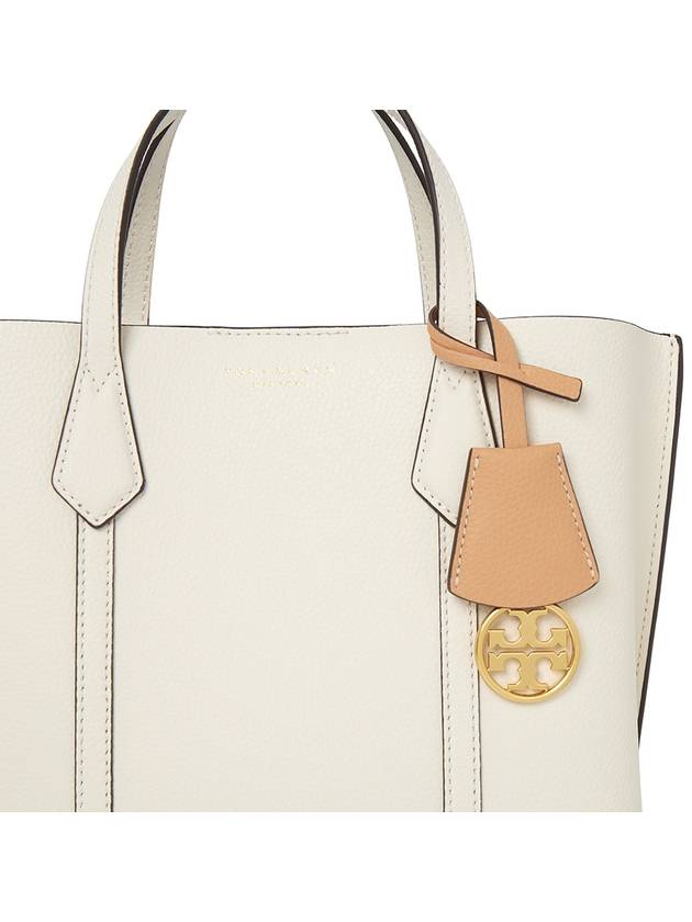 Perry Triple Compartment Small Tote Bag Ivory - TORY BURCH - BALAAN 9