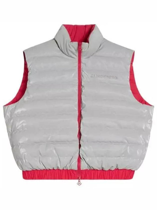 Padding Isla Reversible Vest GWOW09189 U239 Women's Isla Reversible Vest - J.LINDEBERG - BALAAN 2