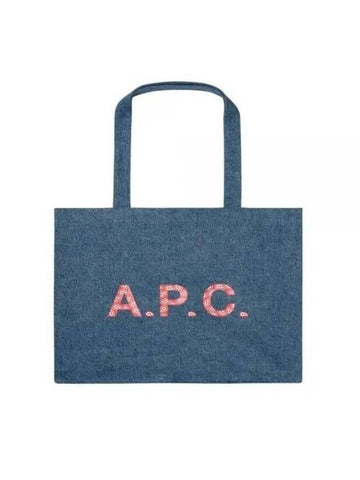 Diane Shopping Tote Bag Stonewash Indigo - A.P.C. - BALAAN 1