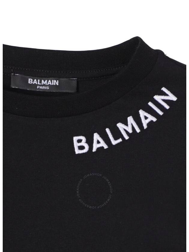 Balmain Boys Logo-Embroidered Long Sleeve T-Shirt, Size 14Y - BALMAIN - BALAAN 3