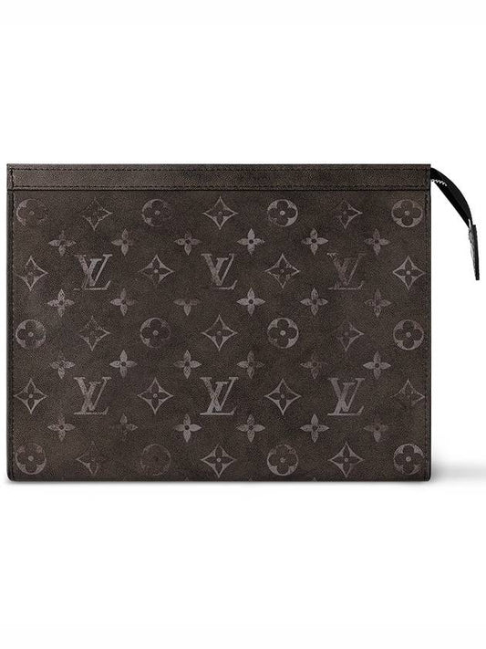 Pochette Voyage MM Monogram Pouch Bag Black - LOUIS VUITTON - BALAAN 2