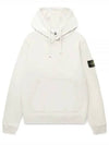 Signature Logo Patch Hoodie Beige - STONE ISLAND - BALAAN 2