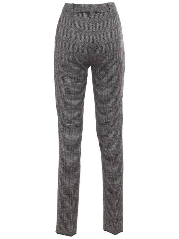 Gerico straight pants gray - MAX MARA - BALAAN 3