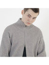 Modal Knit Zip up Cardigan Gray - CHANCE'S NOI - BALAAN 6