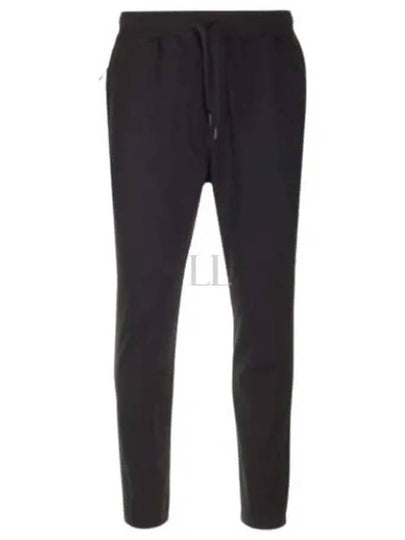 Metropolis Stretch Fleece Track Pants Black - CP COMPANY - BALAAN 2