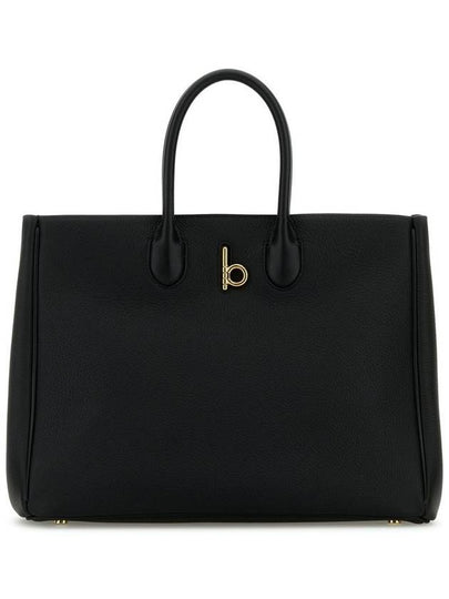 Rocking Horse Medium Tote Bag Black - BURBERRY - BALAAN 2