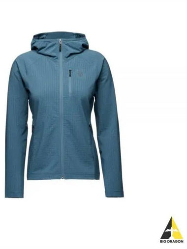 BLACK DIAMOND Coificant Storm Hoodie WOMENS Creek Blue OAWAP744069 - BLACKBROWN - BALAAN 1