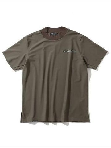 Short sleeve t shirt MCM3BAA51 Khaki - MARK & LONA - BALAAN 1