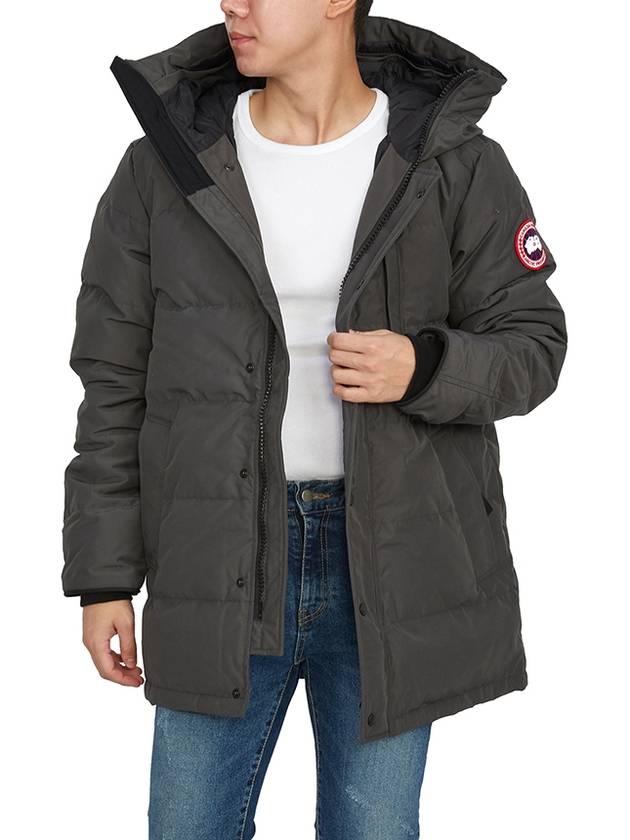 Carson Hooded Padding Parka Grey - CANADA GOOSE - BALAAN 7