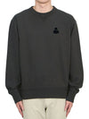 Mike Logo Cotton Sweatshirt Faded Black - ISABEL MARANT - BALAAN 2