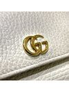 Women s 524672 GG Marmont Ivory Color Half Wallet - GUCCI - BALAAN 5