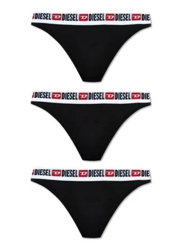 Women's Logo Panties 3 Pack Black - DIESEL - BALAAN 2