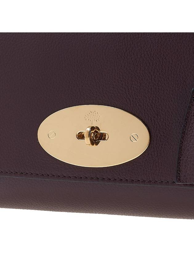 Lily Small Grain Cross Bag Brown - MULBERRY - BALAAN 7