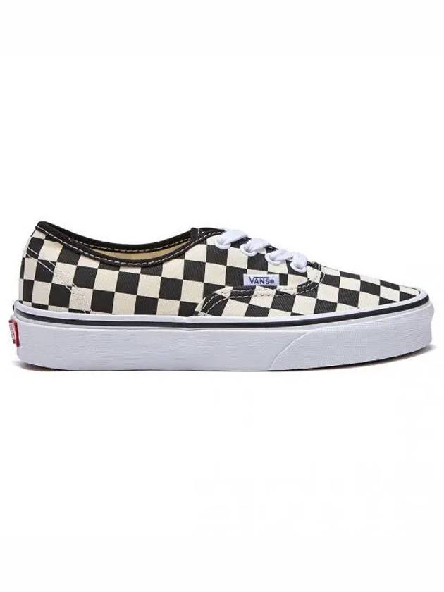 Authentic Golden Coast Checkerboard Low Top Sneakers Black - VANS - BALAAN 2