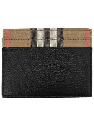 Sandon check card wallet 80840741 - BURBERRY - BALAAN 1