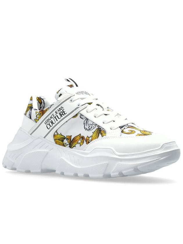 Versace Jeans Couture Sneakers Fondo Speedtrack, Men's, White - VERSACE - BALAAN 4