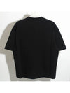 Cities Paris Logo Medium Short Sleeve T-Shirt Black - BALENCIAGA - BALAAN 3