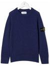 Kids Wappen Crew Neck Knit 7516506A1 V0028 - STONE ISLAND - BALAAN 2