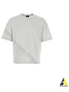 Jersey Short Sleeve T-Shirt Grey - FENDI - BALAAN 2