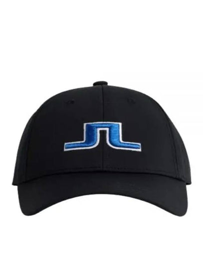 Angus Embroidered Logo Ball Cap Black - J.LINDEBERG - BALAAN 2