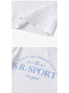 Wimbledon Logo Cotton Short Sleeve T-Shirt White - SPORTY & RICH - BALAAN 4