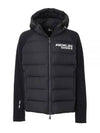 Grenoble Logo Cardigan Black - MONCLER - BALAAN 2