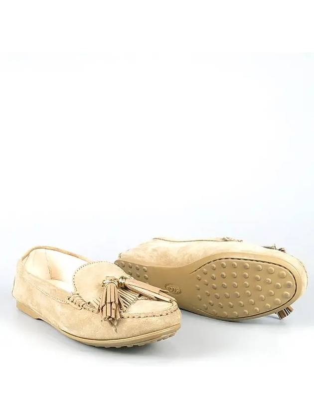 Smith Market used luxury goods beige loafers women s shoes - TOD'S - BALAAN 3