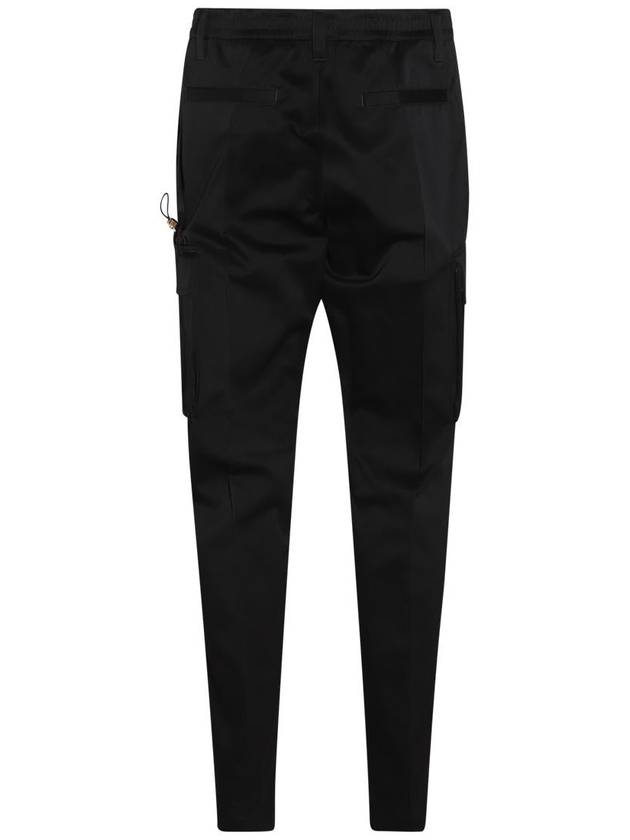 pressed crease drop crotch pants 10139991A09950 - VERSACE - BALAAN 4