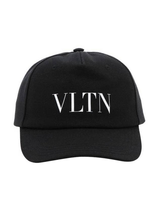 VLTN logo ball cap black - VALENTINO - BALAAN.