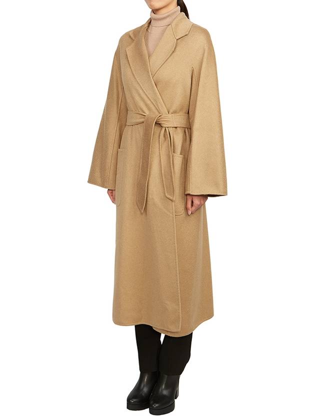 Ludmilla Icon Cashmere Single Coat Beige - MAX MARA - BALAAN 3