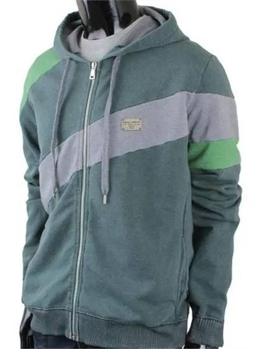 Men's vintage logo multicolor combination hooded zipup G9P58G G7DT8 S9003 - DOLCE&GABBANA - BALAAN 1