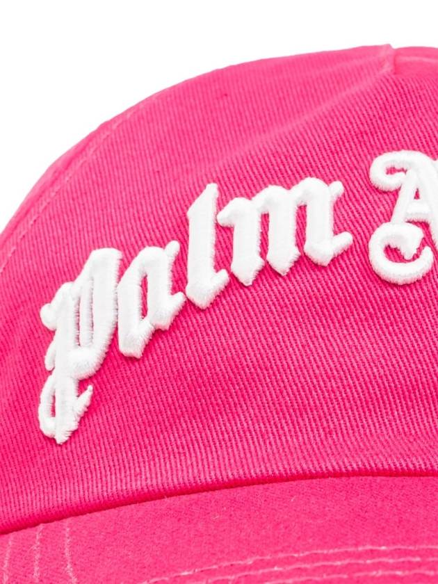 logo-appliqué cap - PALM ANGELS - BALAAN 3