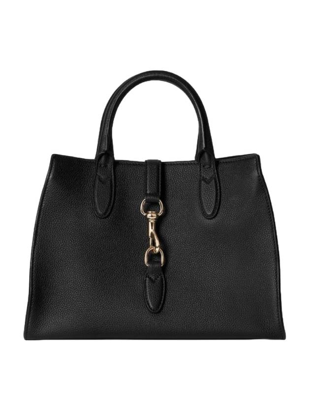 Hook Closure Medium Tote Bag Black - GUCCI - BALAAN 1