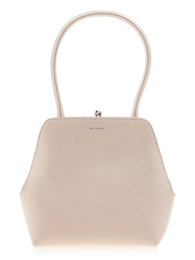 Gogi Frame Square Calf Leather Tote Bag Pink - JIL SANDER - BALAAN 2