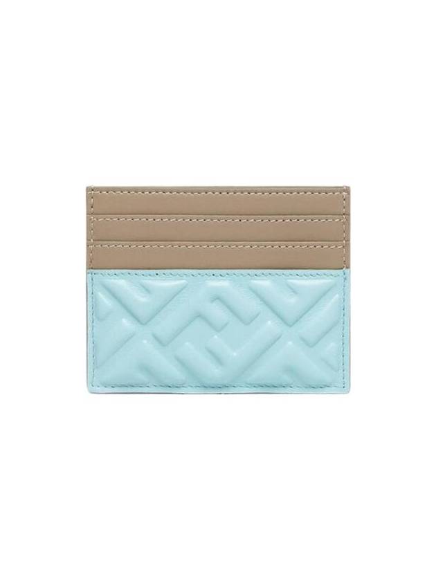 Baguette Card Case Light Blue 8M0445AT00F1PQI - FENDI - BALAAN 1