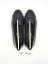 Ballerina Flat Lambskin Grosgrain Black - CHANEL - BALAAN 11