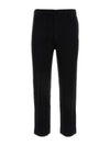 Pleated Straight Pants Black - ISSEY MIYAKE - BALAAN 1