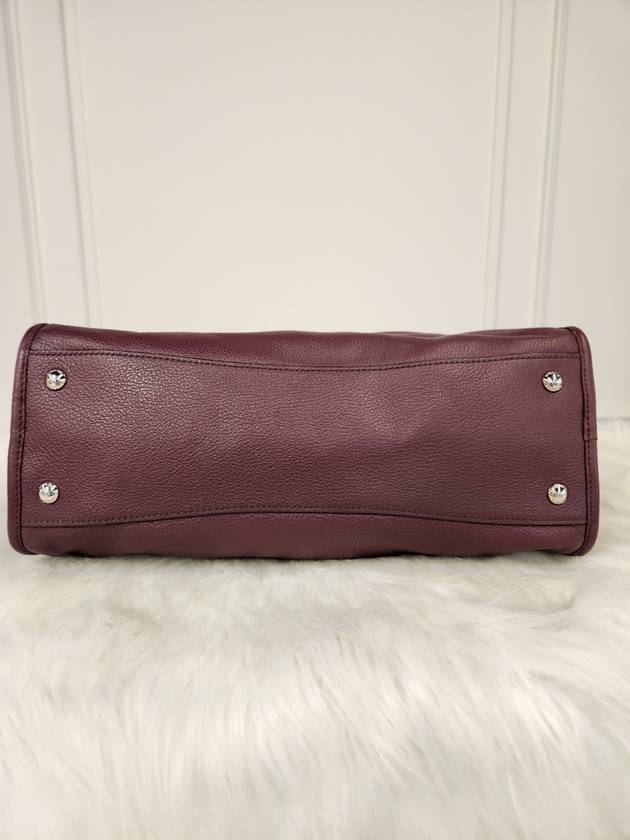 Women s Vitello Dino Motor Bag Burgundy BL0805 Condition A - PRADA - BALAAN 7