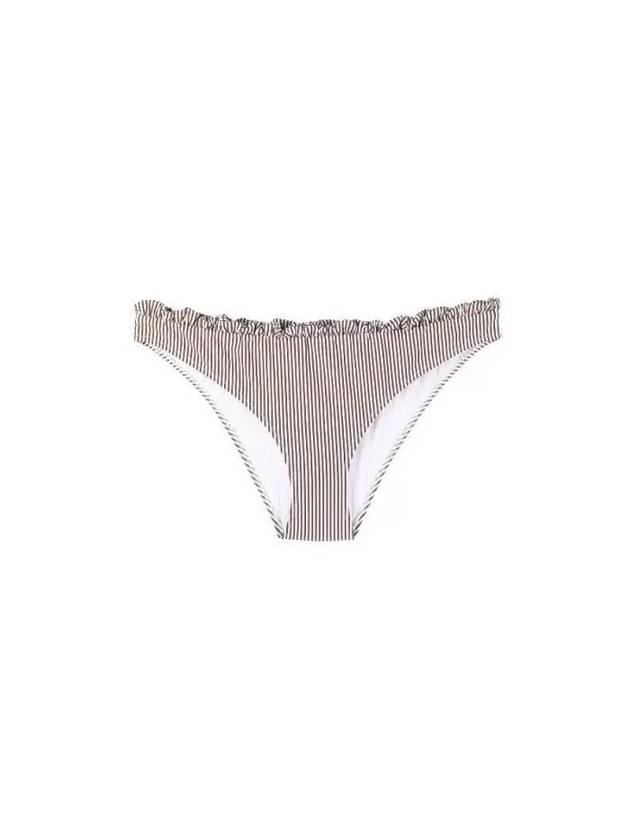 Ruffle Stripe Bikini Bottom A4110 5796 135 - GANNI - BALAAN 1