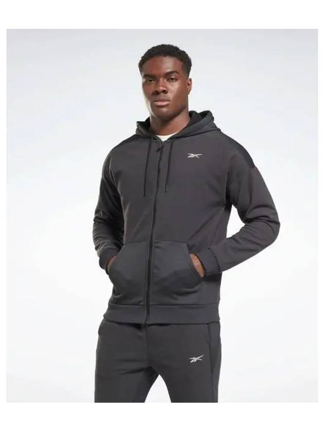 THERMOWARM Hoodie Zip up Black HI2265 - REEBOK - BALAAN 1