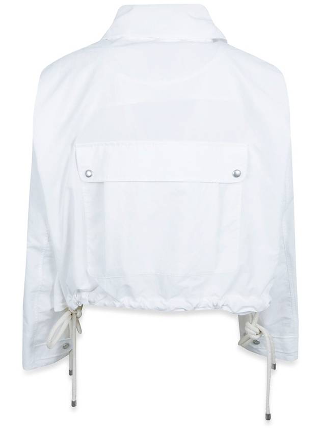 Koli Windbreaker Zip-Up Jacket White - MONCLER - BALAAN 3