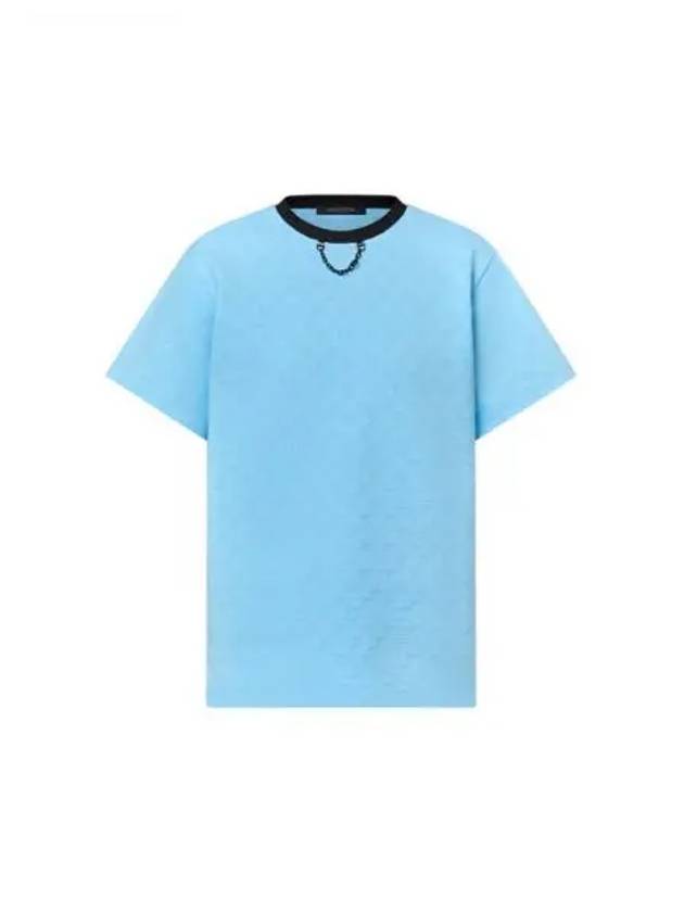 Monogram jacquard t shirt 1AFTMY - LOUIS VUITTON - BALAAN 1