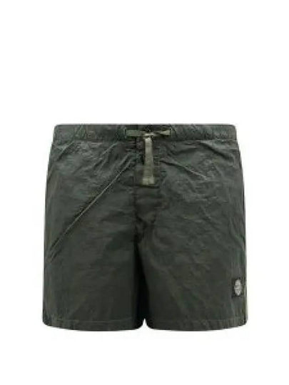 Swimming Nylon Trunk Shorts Dark Green - STONE ISLAND - BALAAN 2