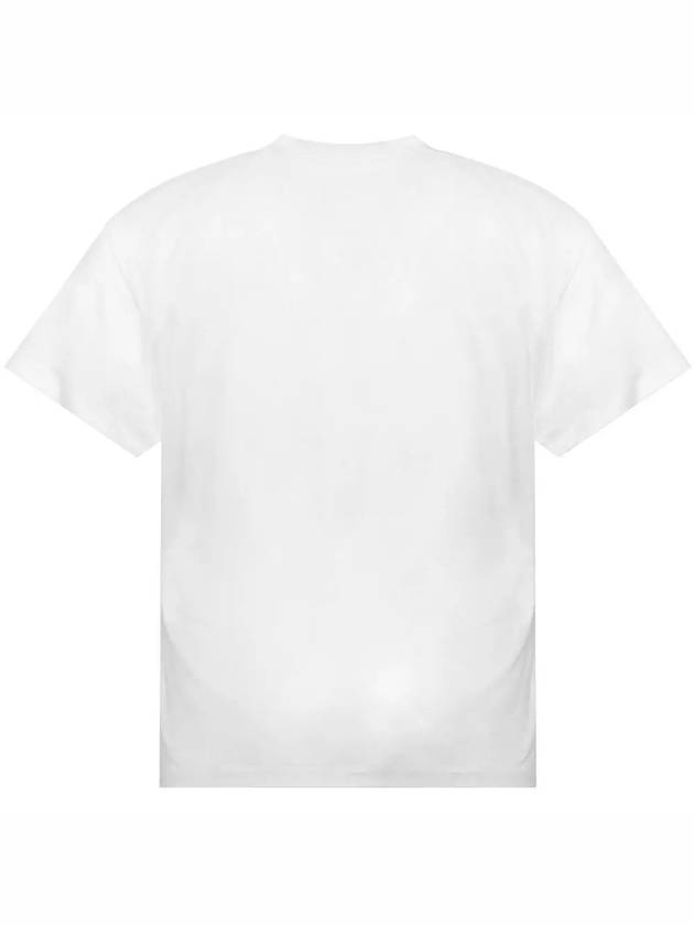 Men's Icon Print Short Sleeve T-Shirt White - MAISON MARGIELA - BALAAN 4